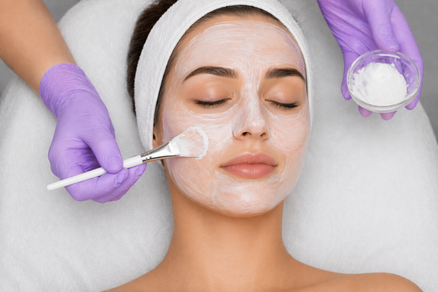 Маски для лица в салонах Москвы ЭпилСити